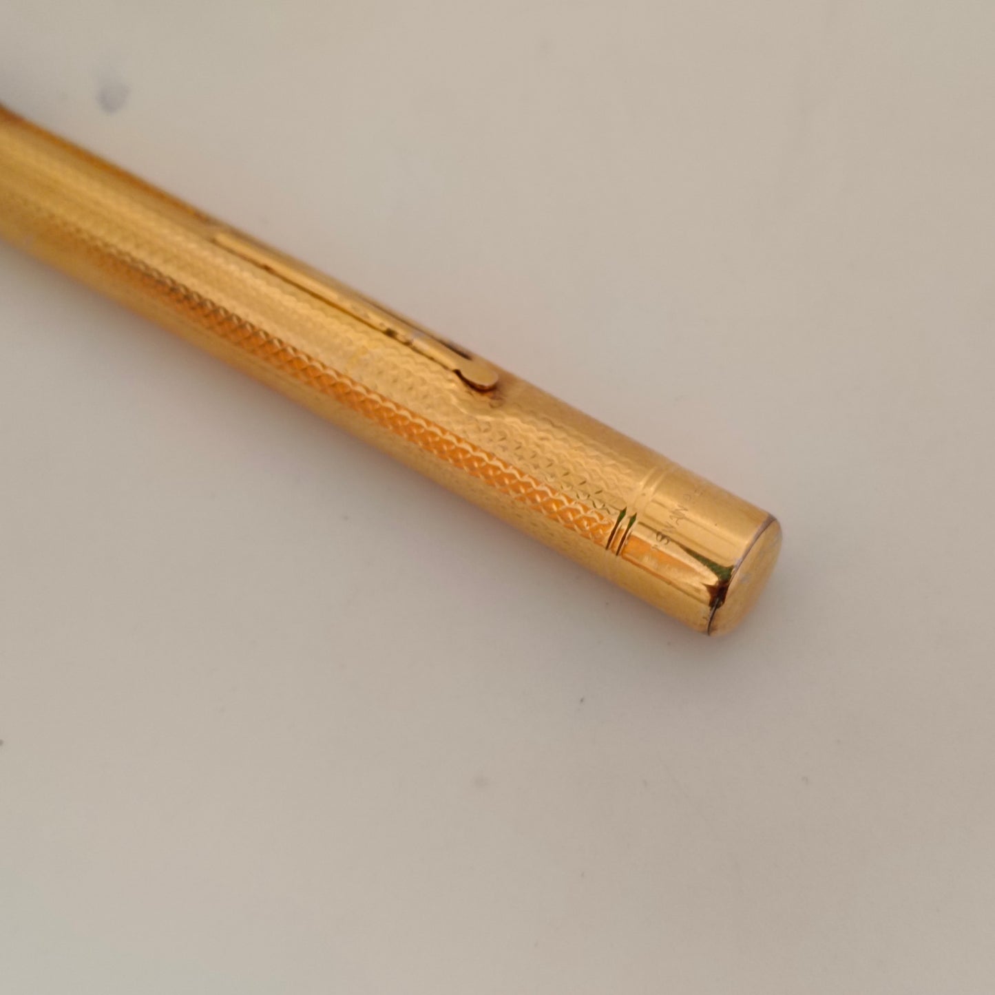 Vintage Swan Mabie Todd Lever Filler Gold Filled Fountain Pen