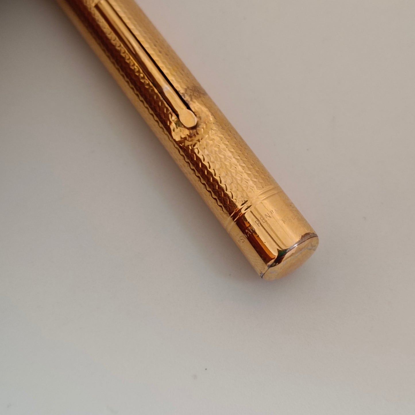 Vintage Swan Mabie Todd Lever Filler Gold Filled Fountain Pen