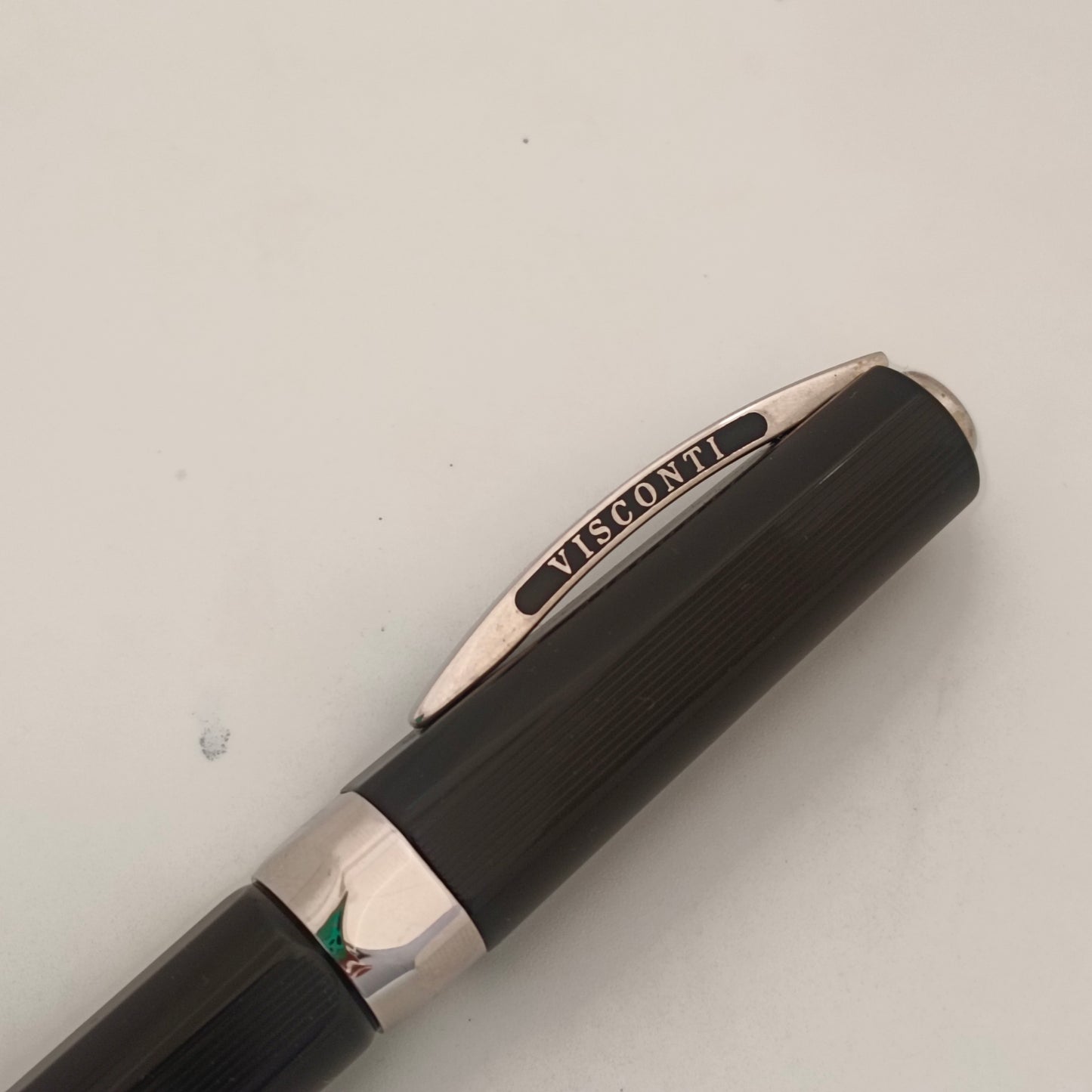 Visconti Black Guilloche Opera Master Fountain Pen