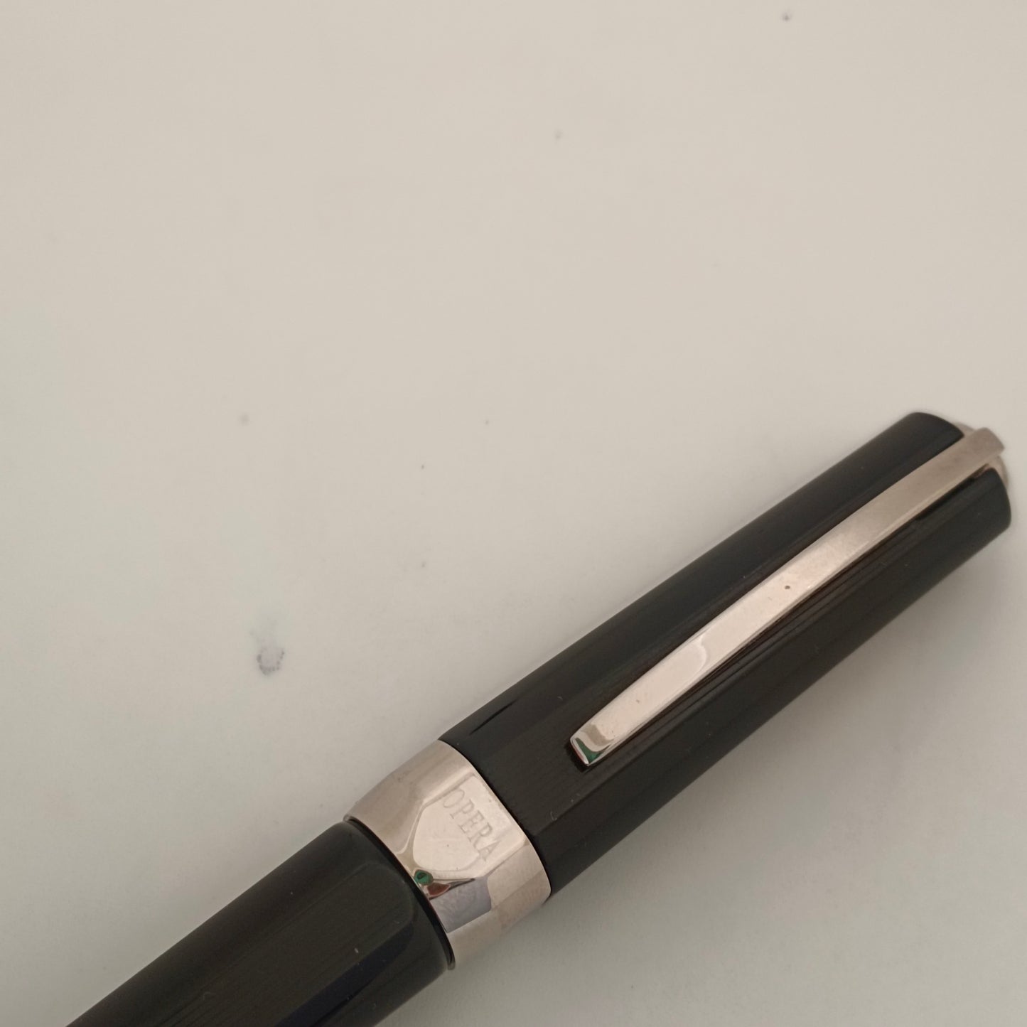 Visconti Black Guilloche Opera Master Fountain Pen