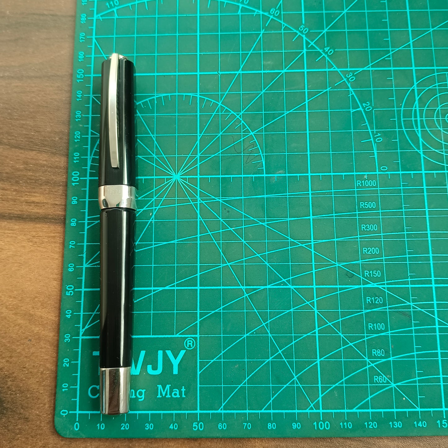 Visconti Black Guilloche Opera Master Fountain Pen