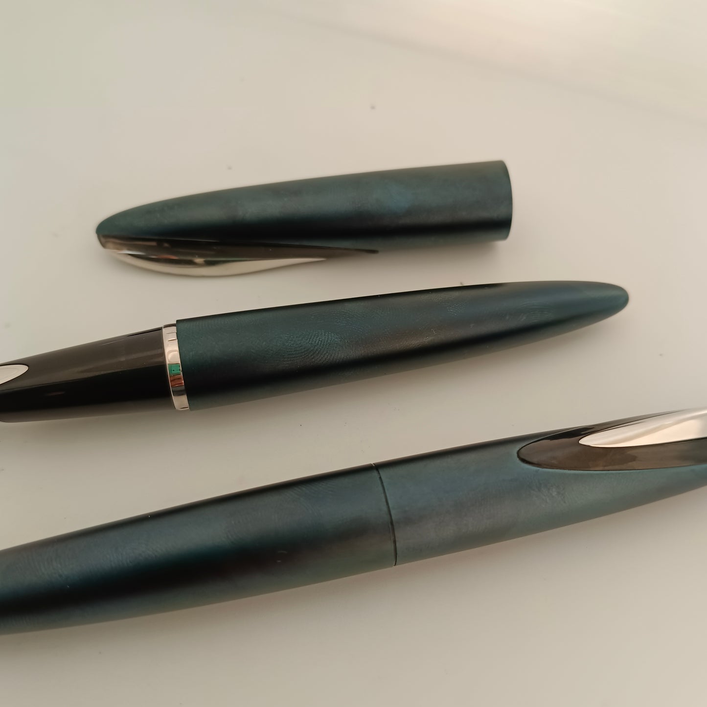 Cross verve Selenium Blue Pen Set - Fountain & ballpen