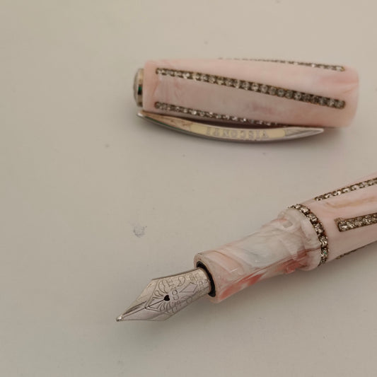 Visconti Divina Royale Peau D'Ange Pink Fountain Pen