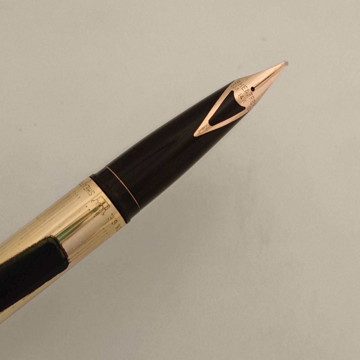 Sheaffer Imperial Only Desk Fountain Pen with 12kt Gold Filled - No Desk & Cap