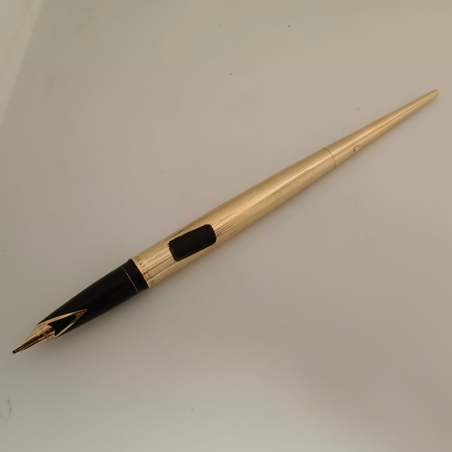 Sheaffer Imperial Only Desk Fountain Pen with 12kt Gold Filled - No Desk & Cap