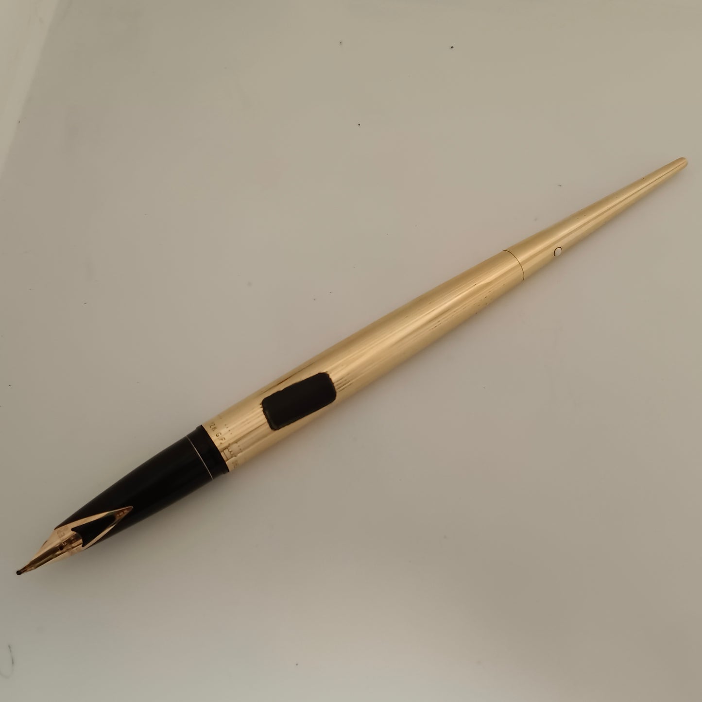 Sheaffer Imperial Only Desk Fountain Pen with 12kt Gold Filled - No Desk & Cap