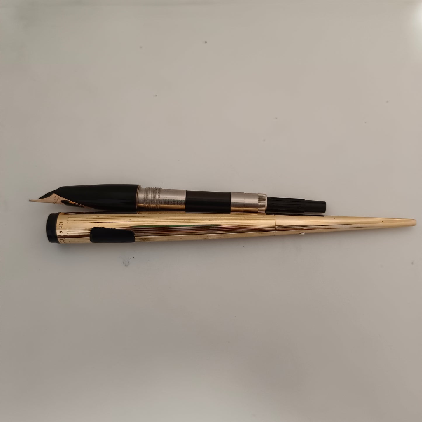 Sheaffer Imperial Only Desk Fountain Pen with 12kt Gold Filled - No Desk & Cap
