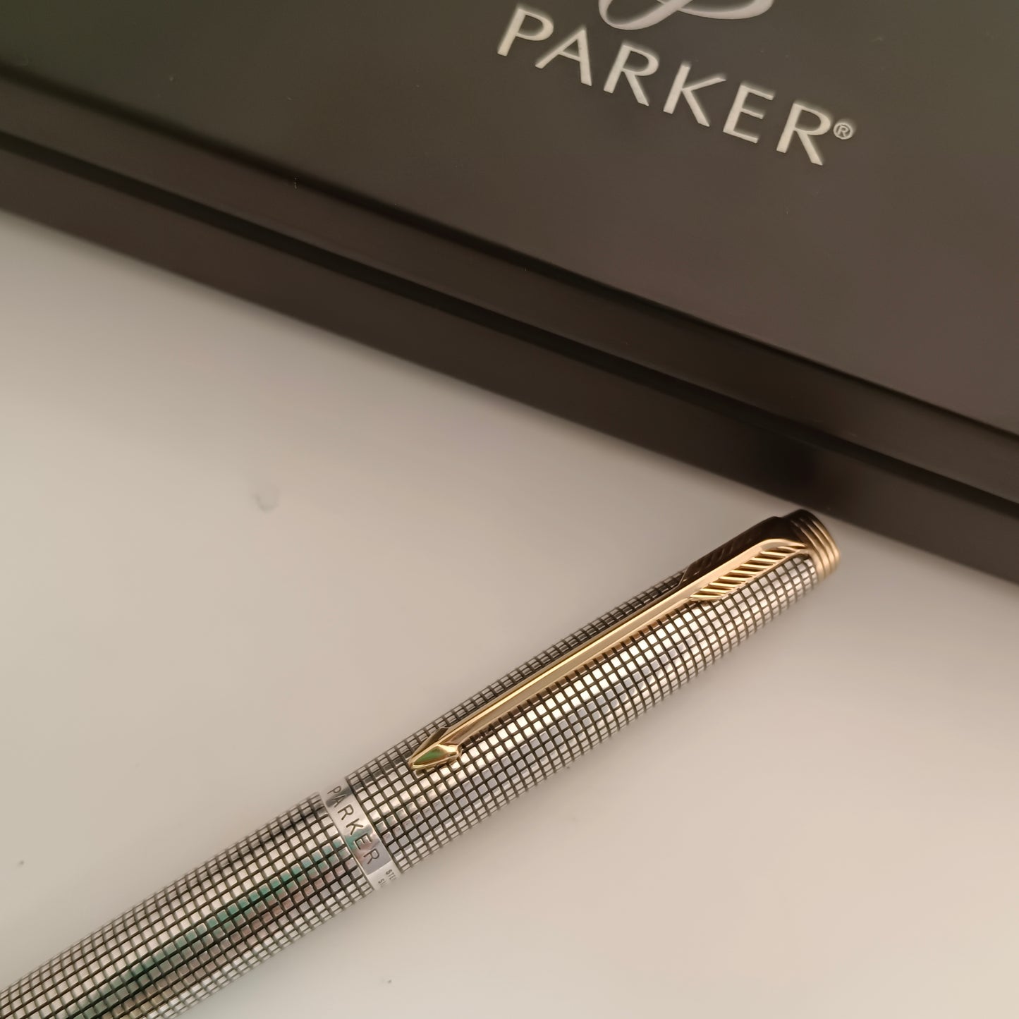 Parker 75 Cisele Fountain Pen with Sterling Silver Made in USA