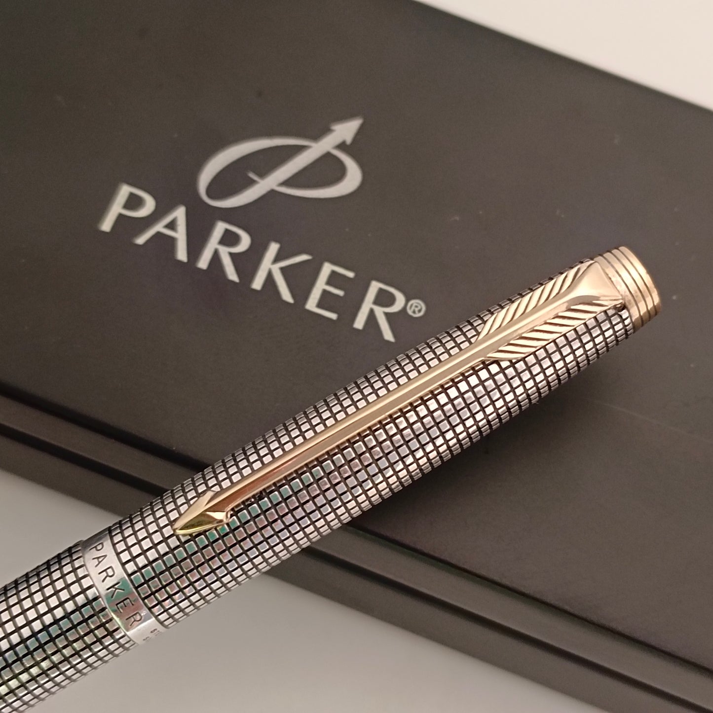 Parker 75 Cisele Fountain Pen with Sterling Silver Made in USA