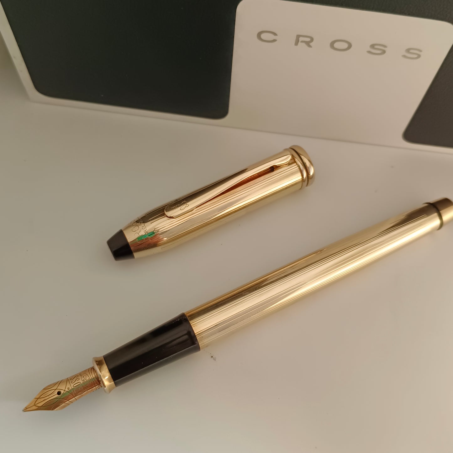 Cross Townsend Gold filled Fountain Pen With 14kt gold nib - Ireland