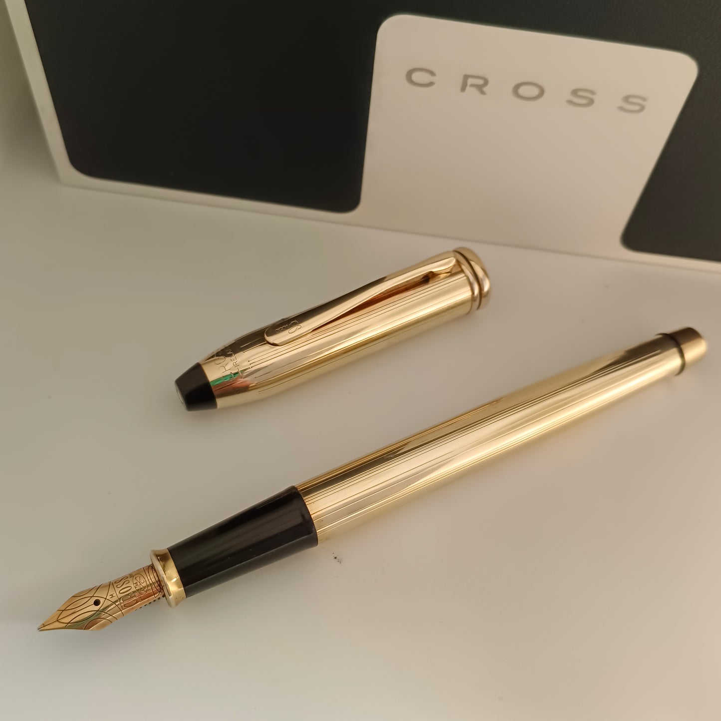 Cross Townsend Gold filled Fountain Pen With 14kt gold nib - Ireland