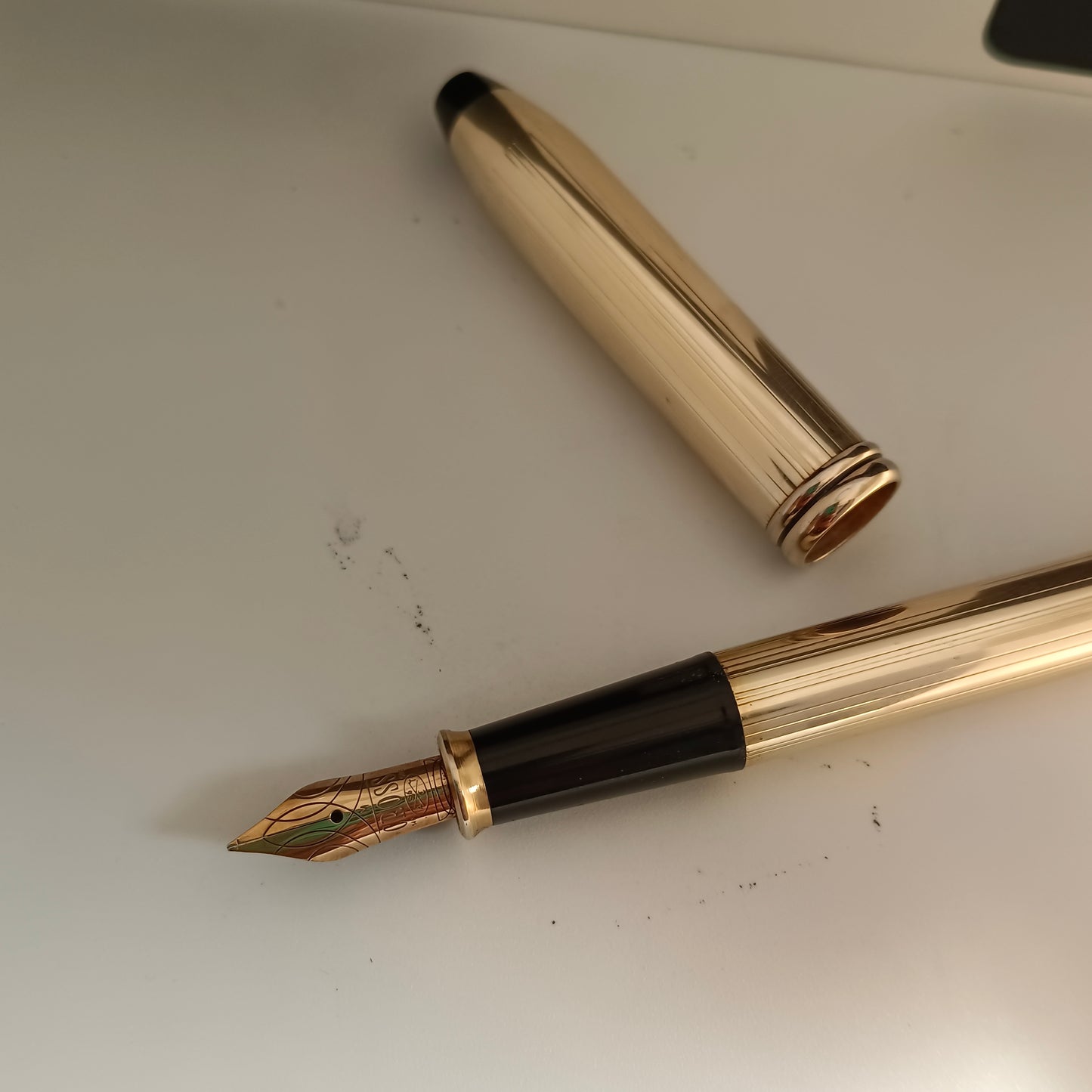 Cross Townsend Gold filled Fountain Pen With 14kt gold nib - Ireland
