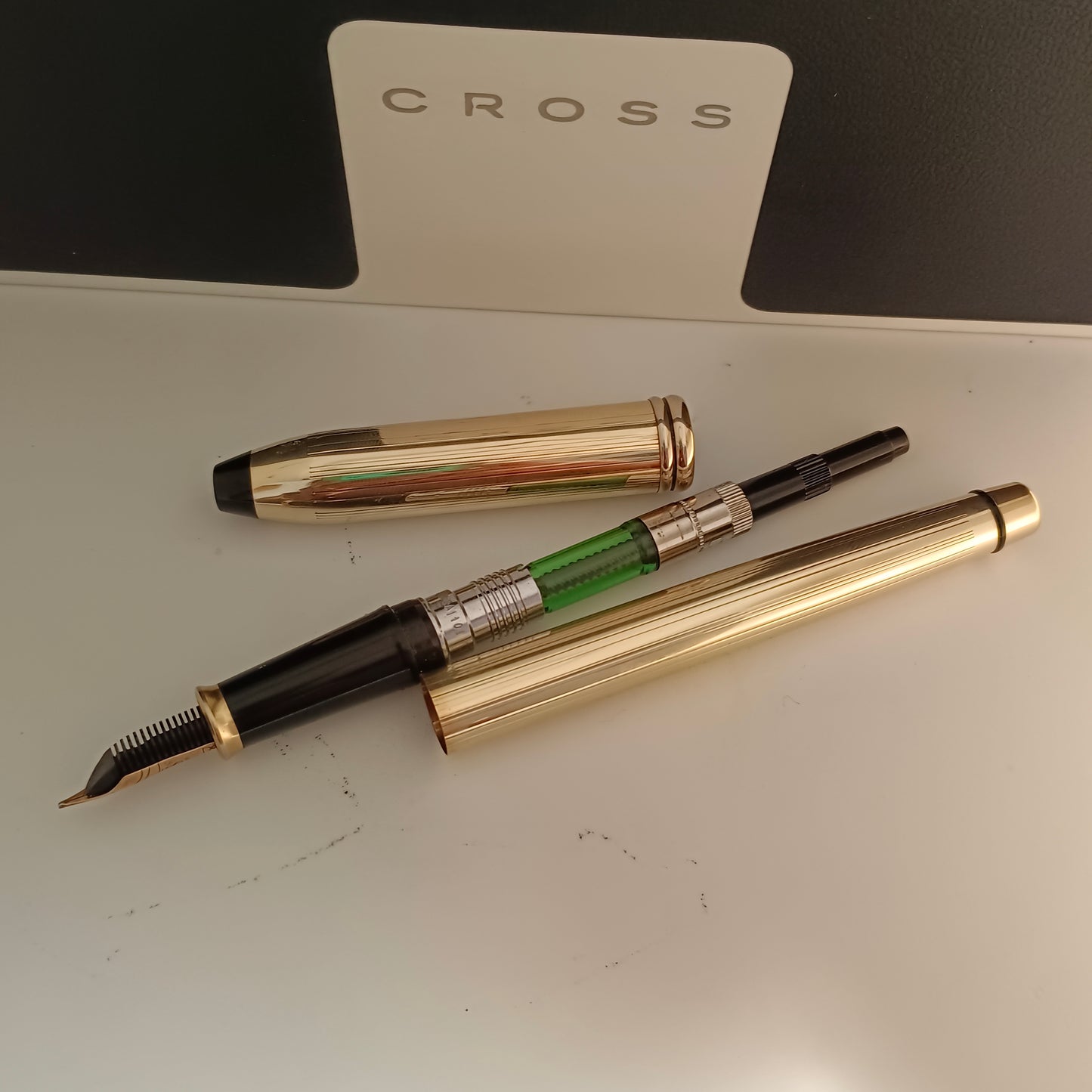Cross Townsend Gold filled Fountain Pen With 14kt gold nib - Ireland