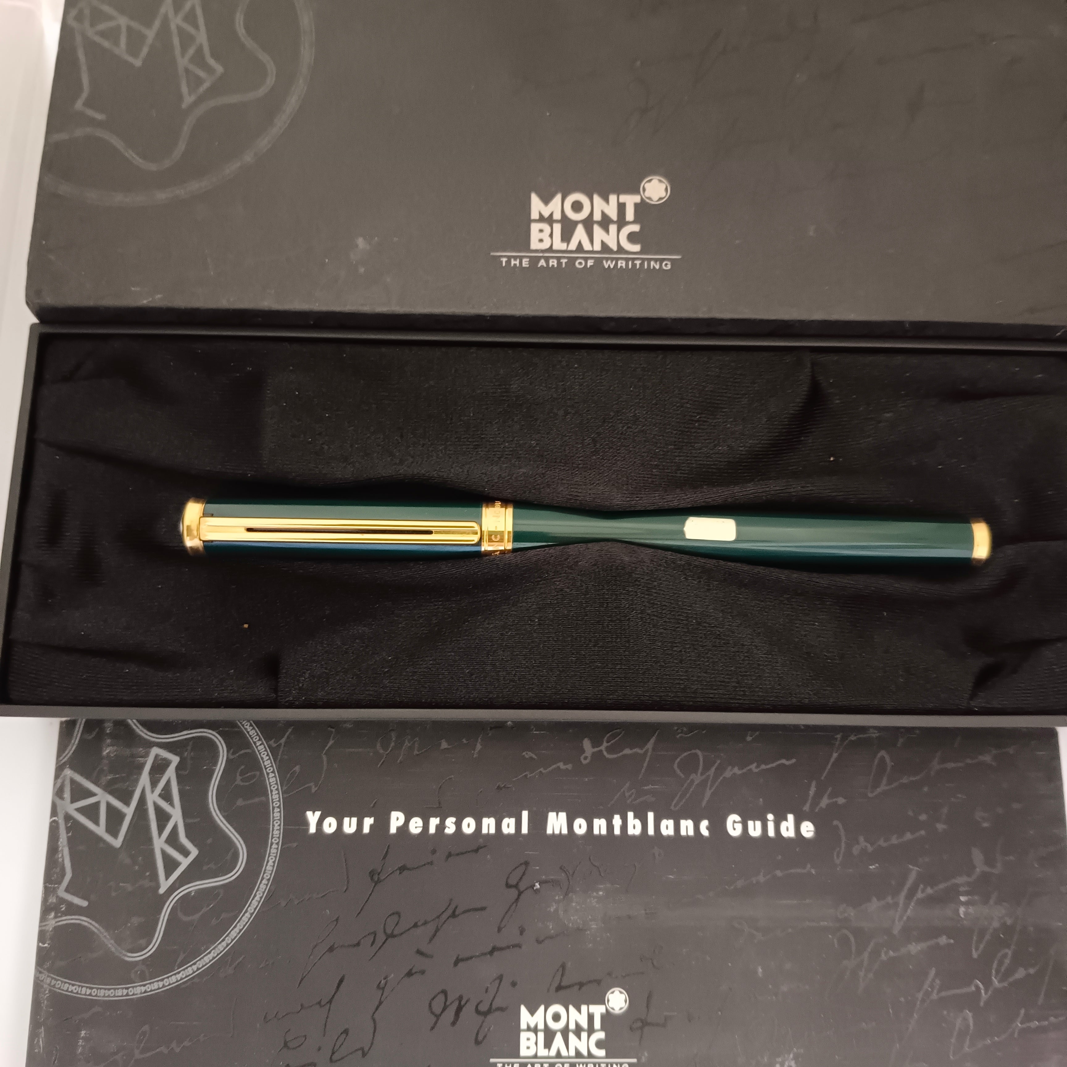 Montblanc Noblesse Obilige Green Fountain Pen - GT – Vintage Pen Store