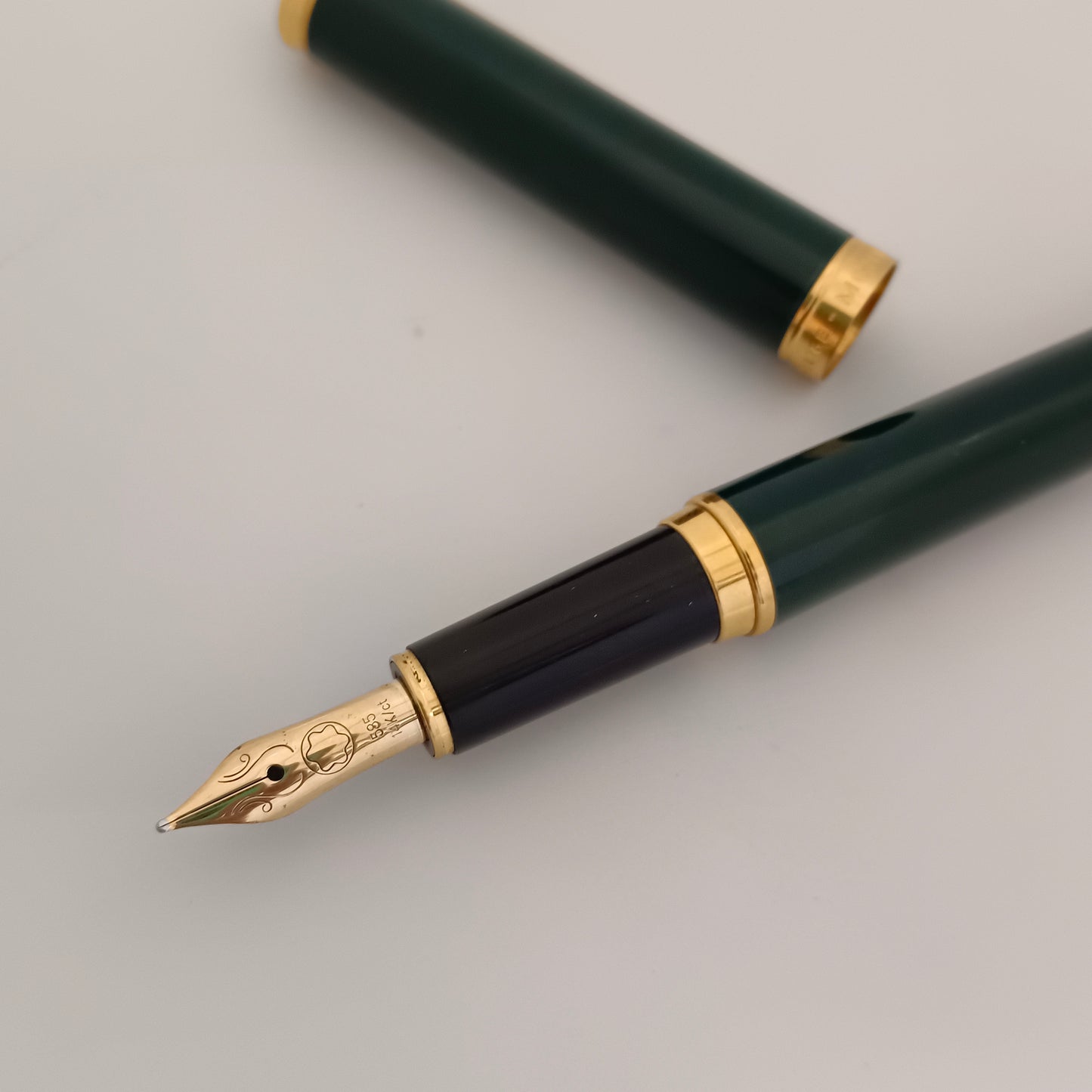 Montblanc Noblesse Obilige Green Fountain Pen - GT
