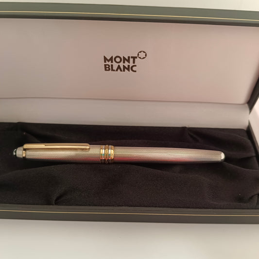 Montblanc Meisterstuck Sterling Silver Solitaire Classique Fountain Pen