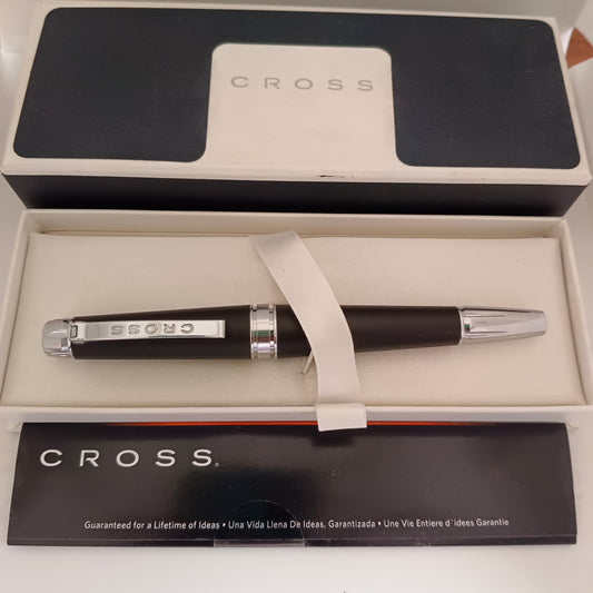 Cross C Series Performance Black/Silver Plated Fountain Pen
