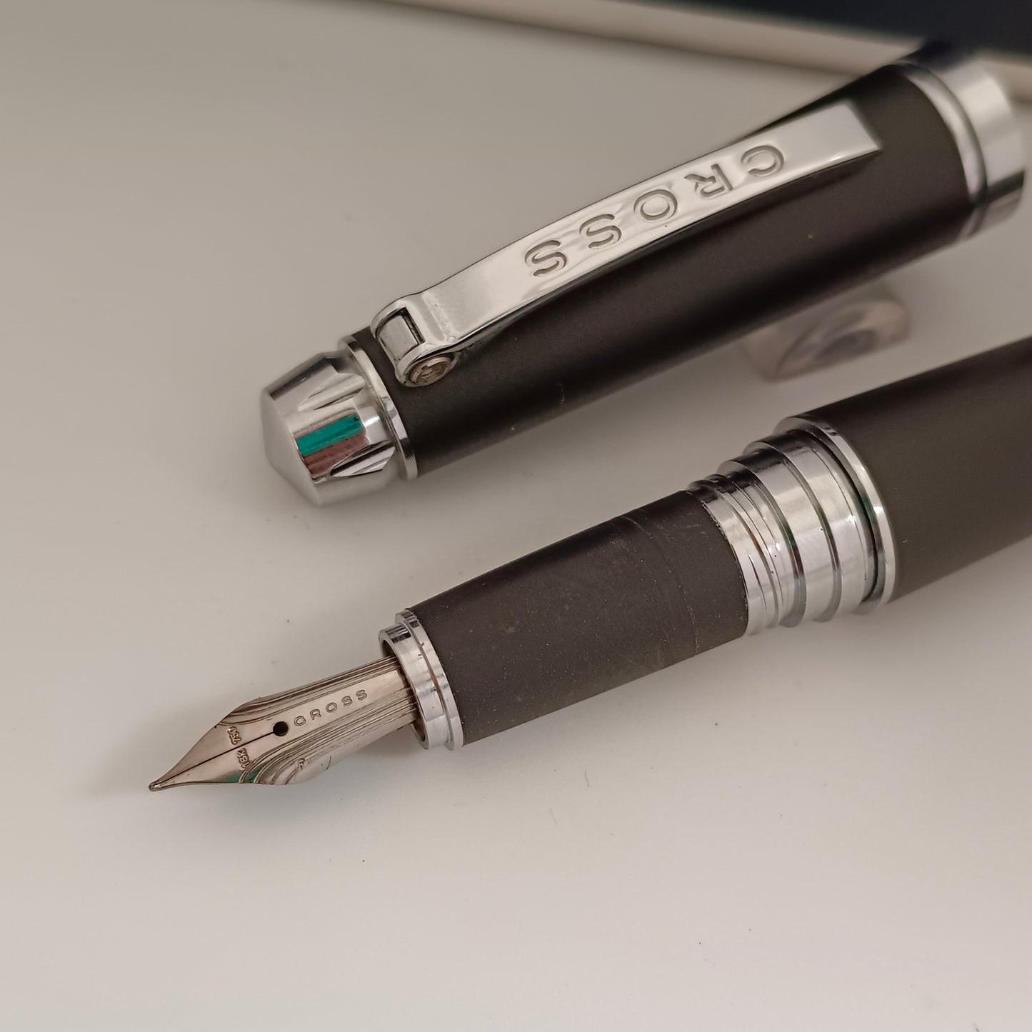 Cross C Series Performance Black/Silver Plated Fountain Pen