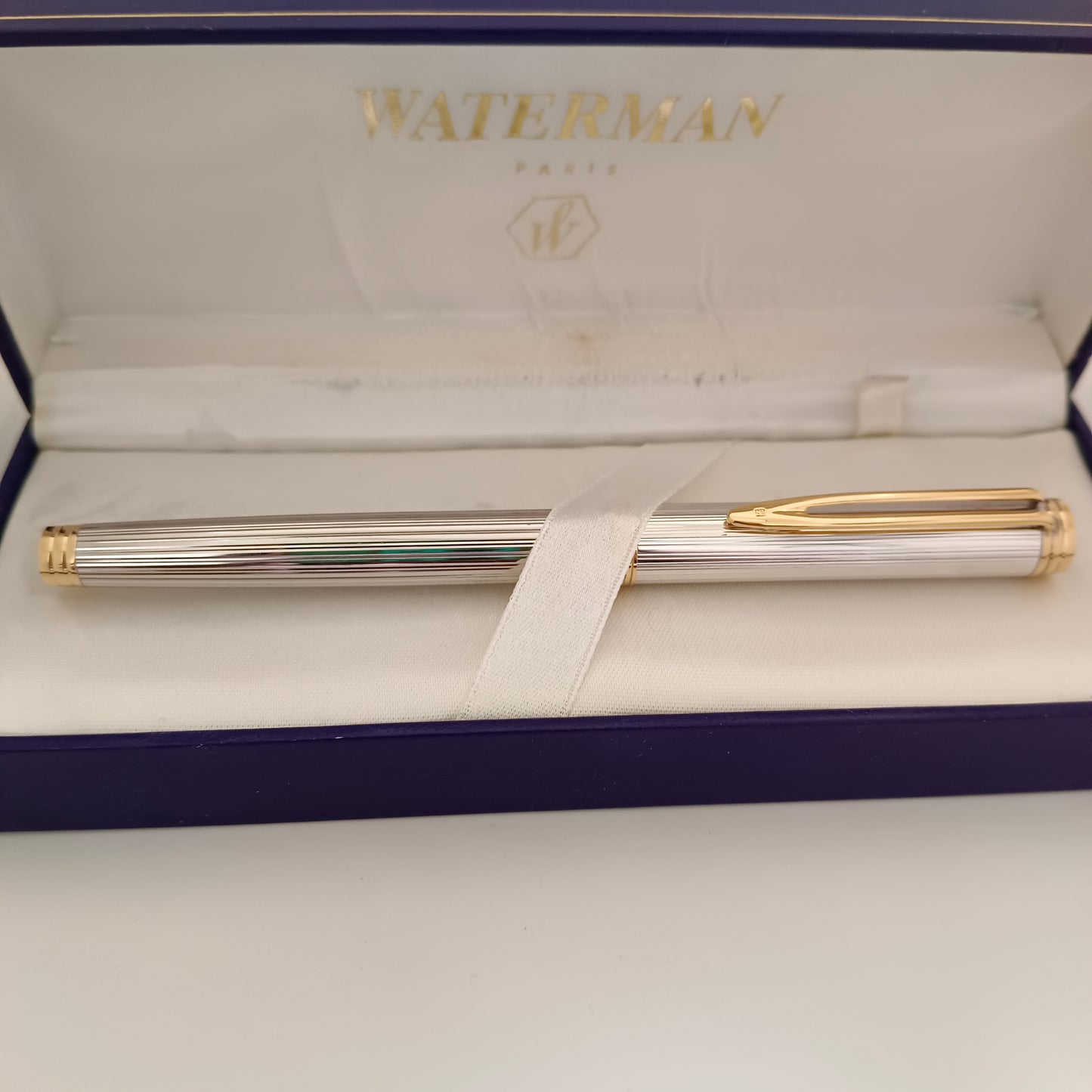 Waterman Le man 200 Sterling Silver Fountain Pen - GT