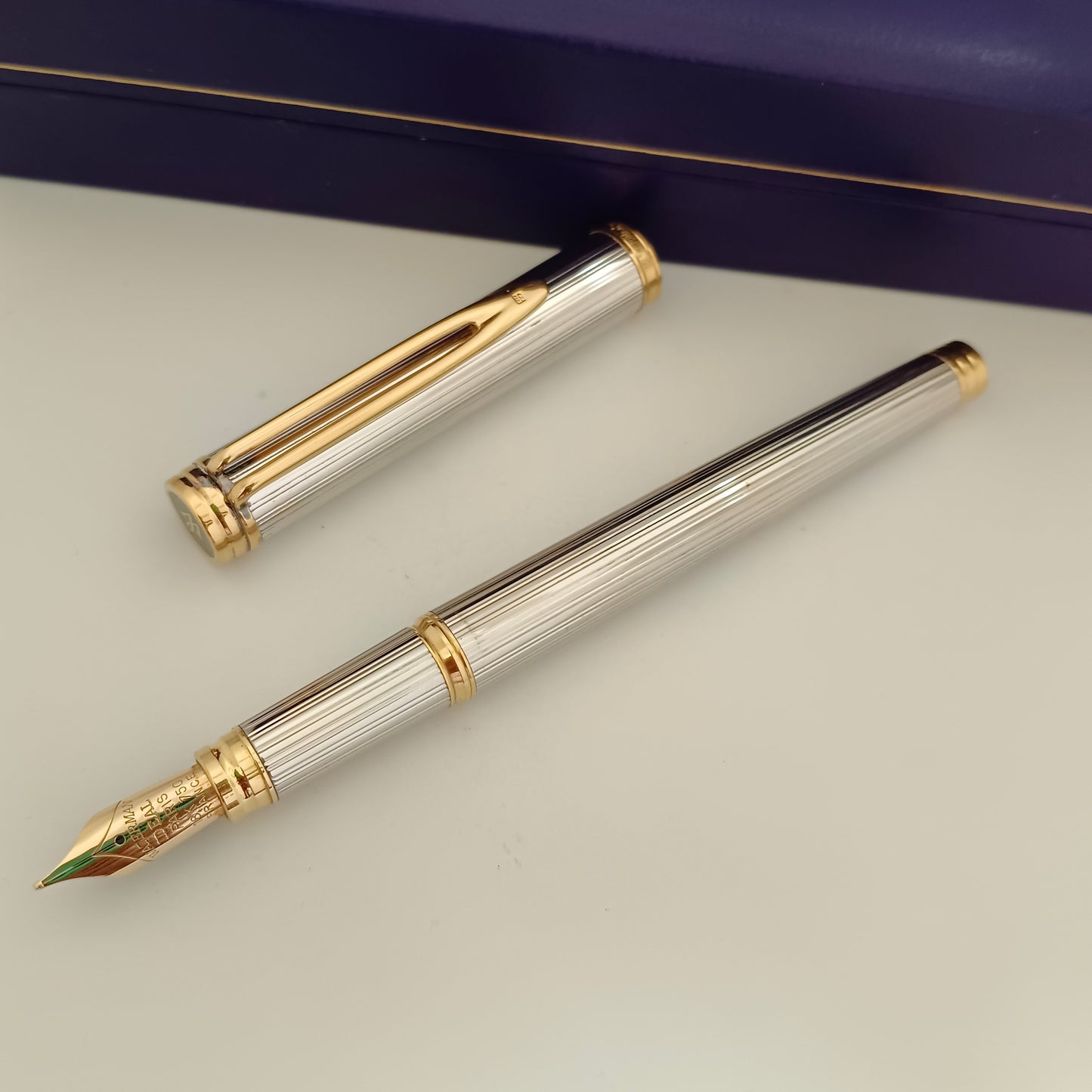 Waterman Le man 200 Sterling Silver Fountain Pen - GT