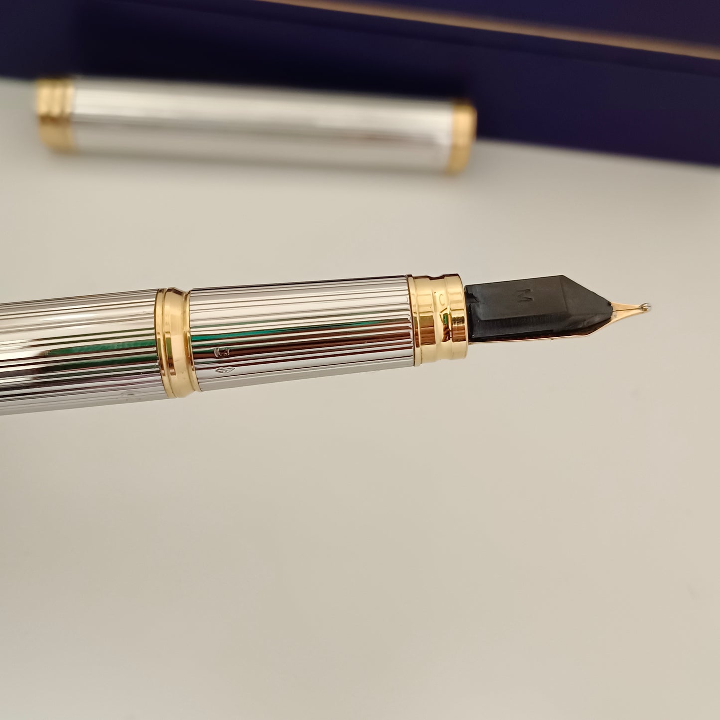 Waterman Le man 200 Sterling Silver Fountain Pen - GT