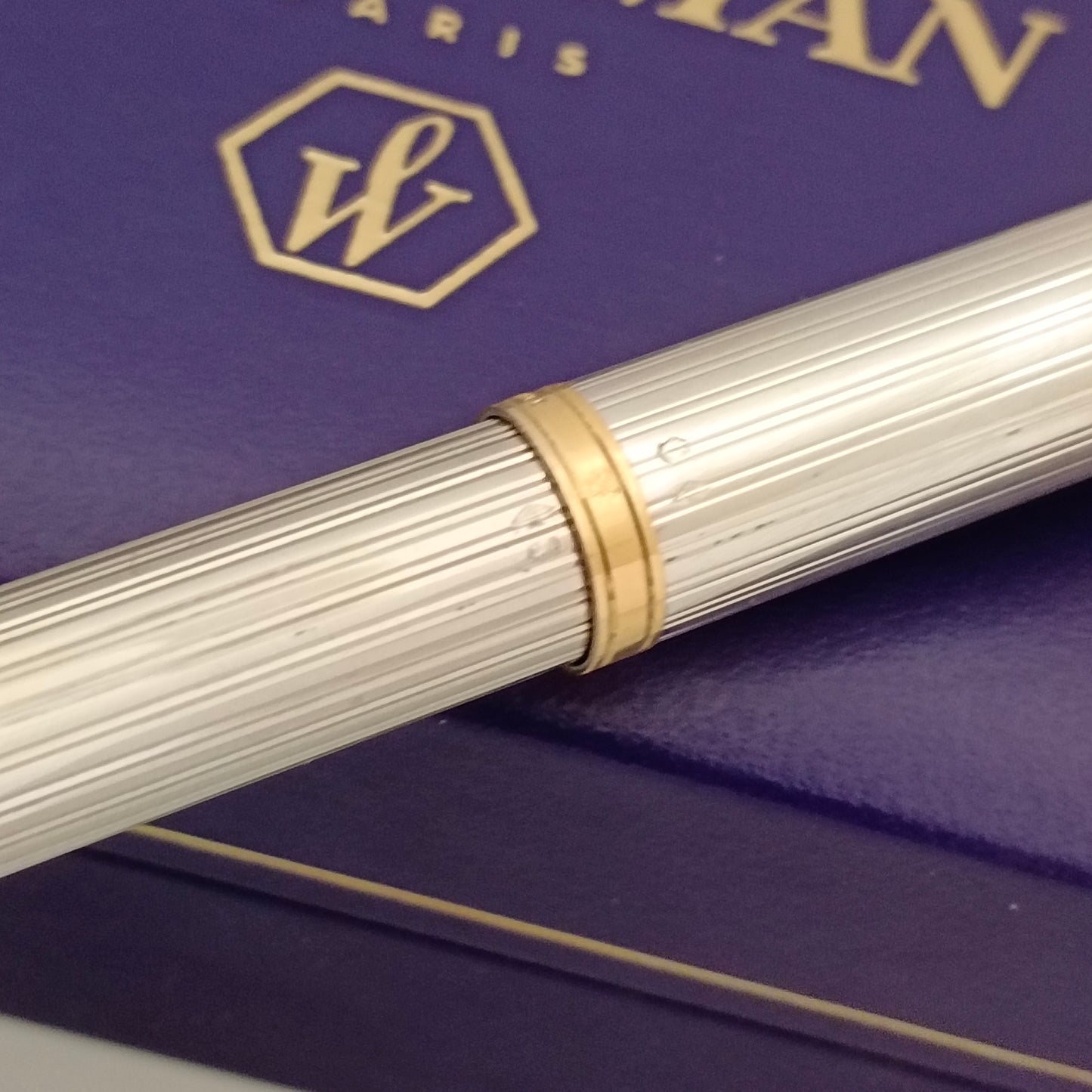 Waterman Le man 200 Sterling Silver Fountain Pen - GT