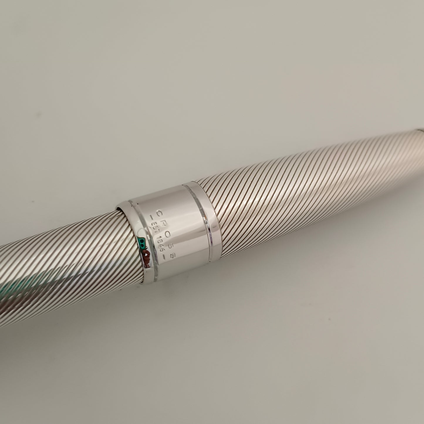 Cross Apogee Sterling Silver With Platinum Fountain Pen