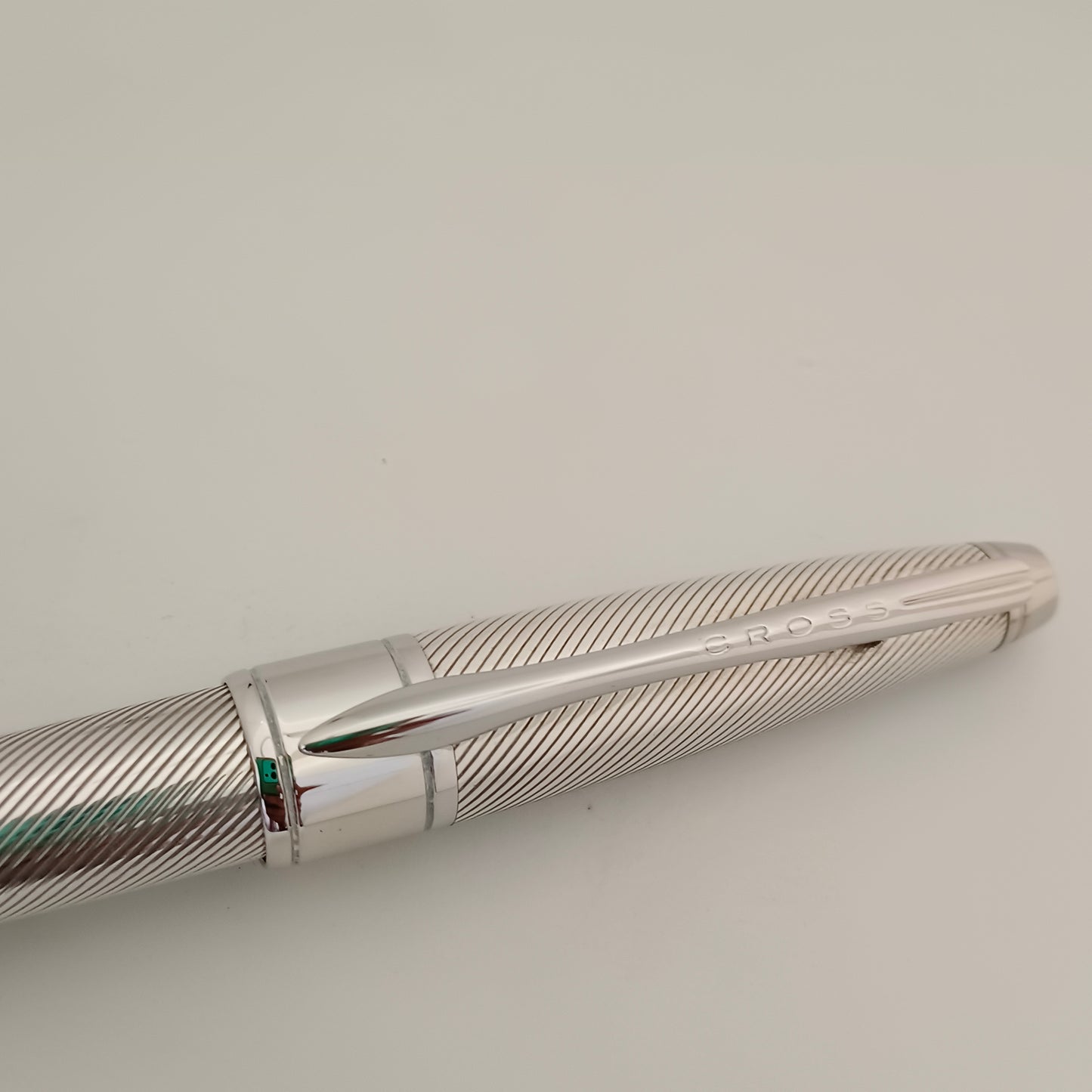 Cross Apogee Sterling Silver With Platinum Fountain Pen