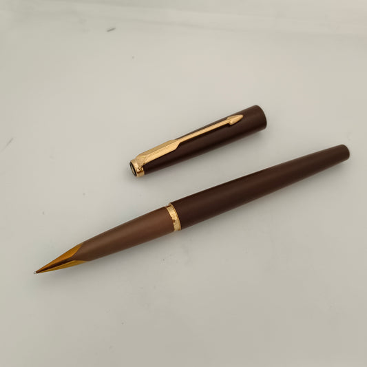 Parker 50 Falcon Brown Fountain Pen