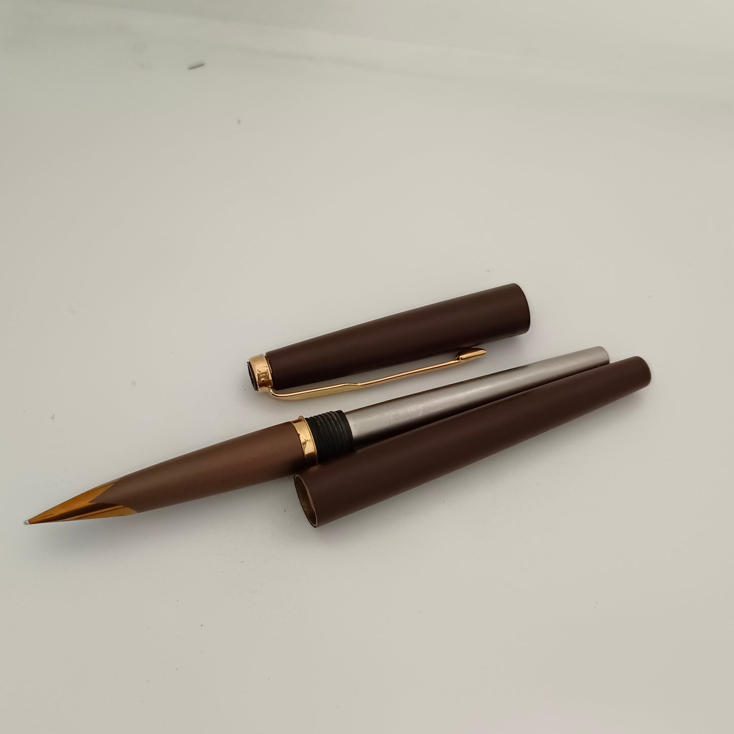 Parker 50 Falcon Brown Fountain Pen