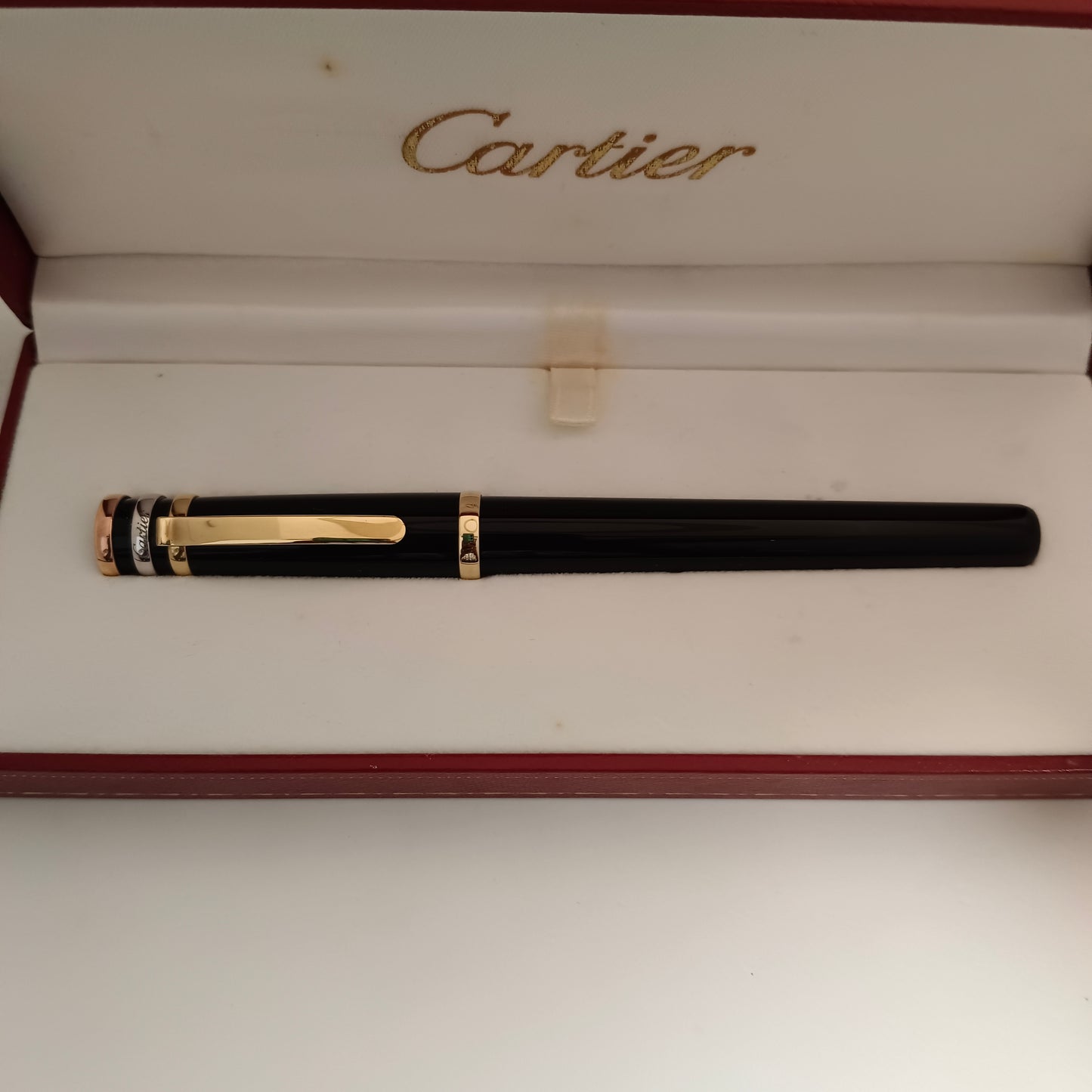 Cartier Must Trinity Black Lacquer Fountain Pen
