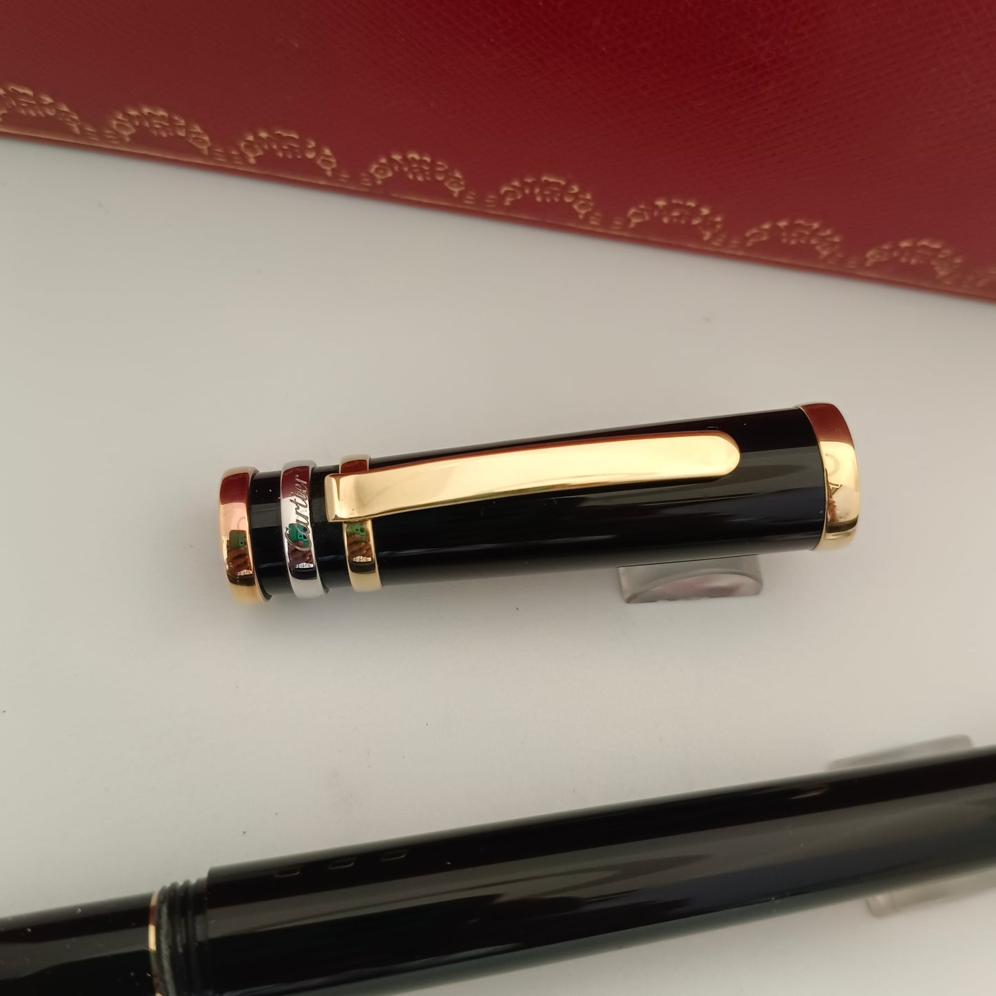 Cartier Must Trinity Black Lacquer Fountain Pen