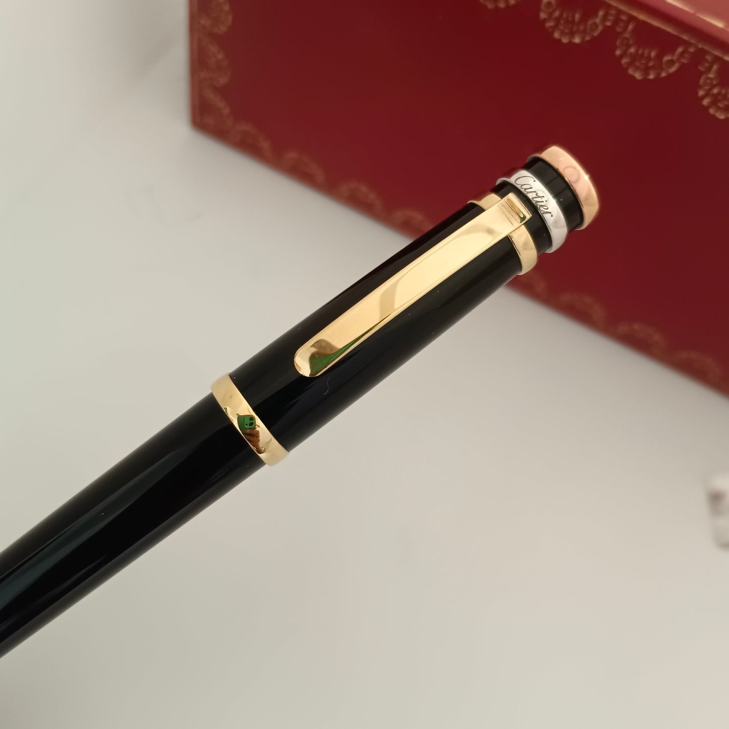 Cartier Must Trinity Black Lacquer Fountain Pen