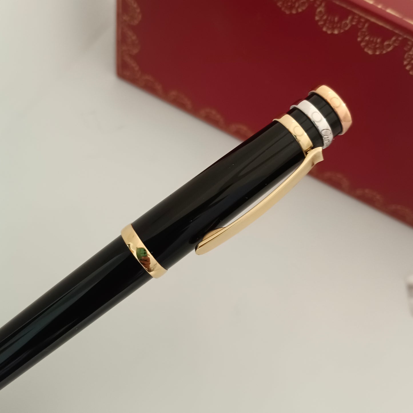 Cartier Must Trinity Black Lacquer Fountain Pen