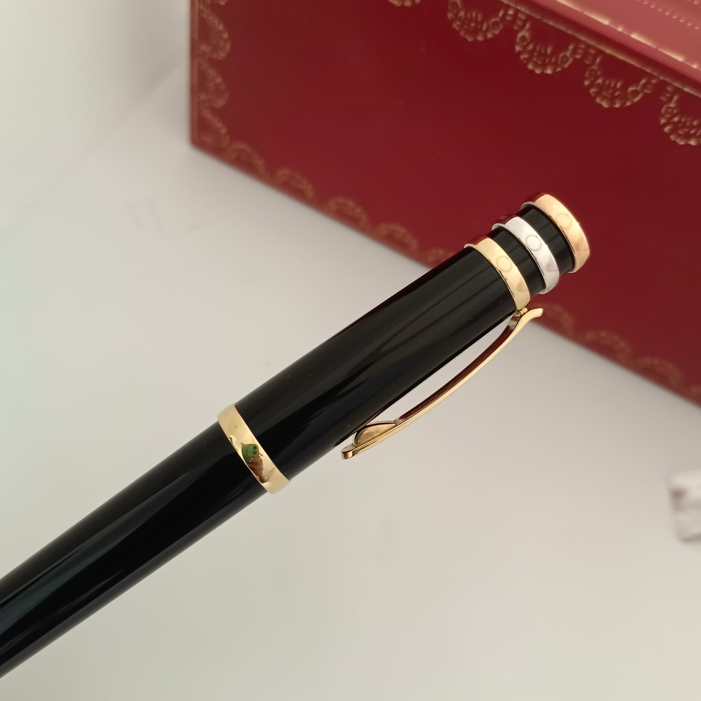 Cartier Must Trinity Black Lacquer Fountain Pen