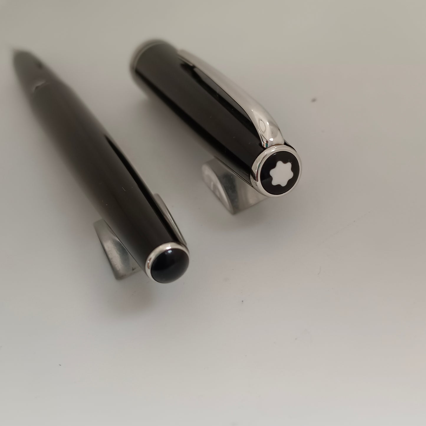 Montblanc Generation Black Fountain Pen Platinum Trim Made In Germany