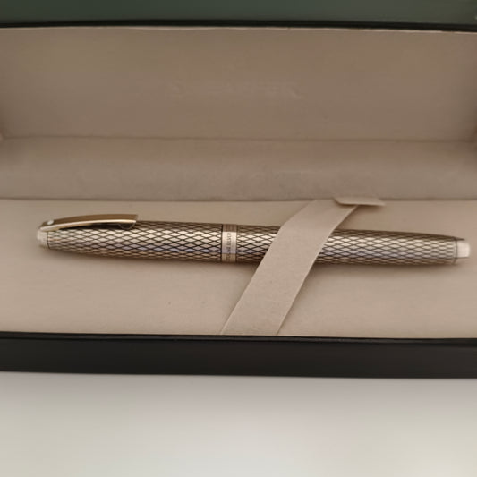 Sheaffer Imperial Sterling Silver Fountain Pen - 14kt gold nib