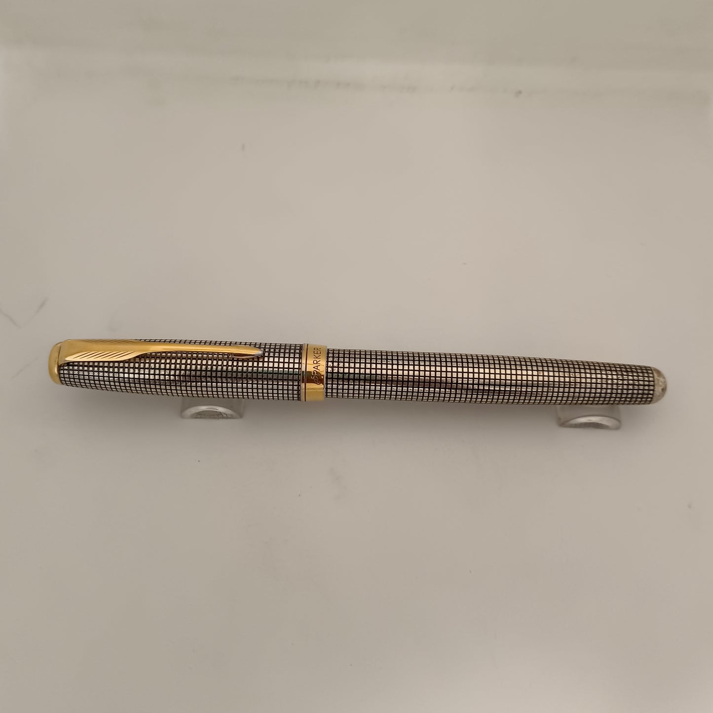 Parker Sonnet Cisele Sterling Silver Fountain Pen