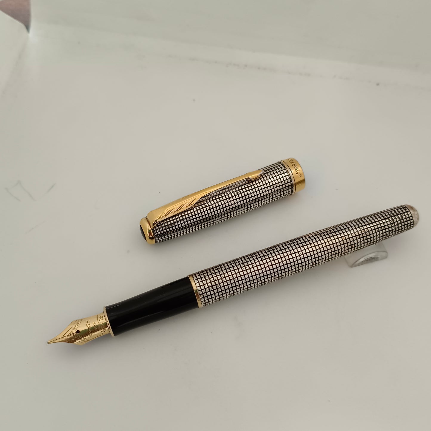 Parker Sonnet Cisele Sterling Silver Fountain Pen
