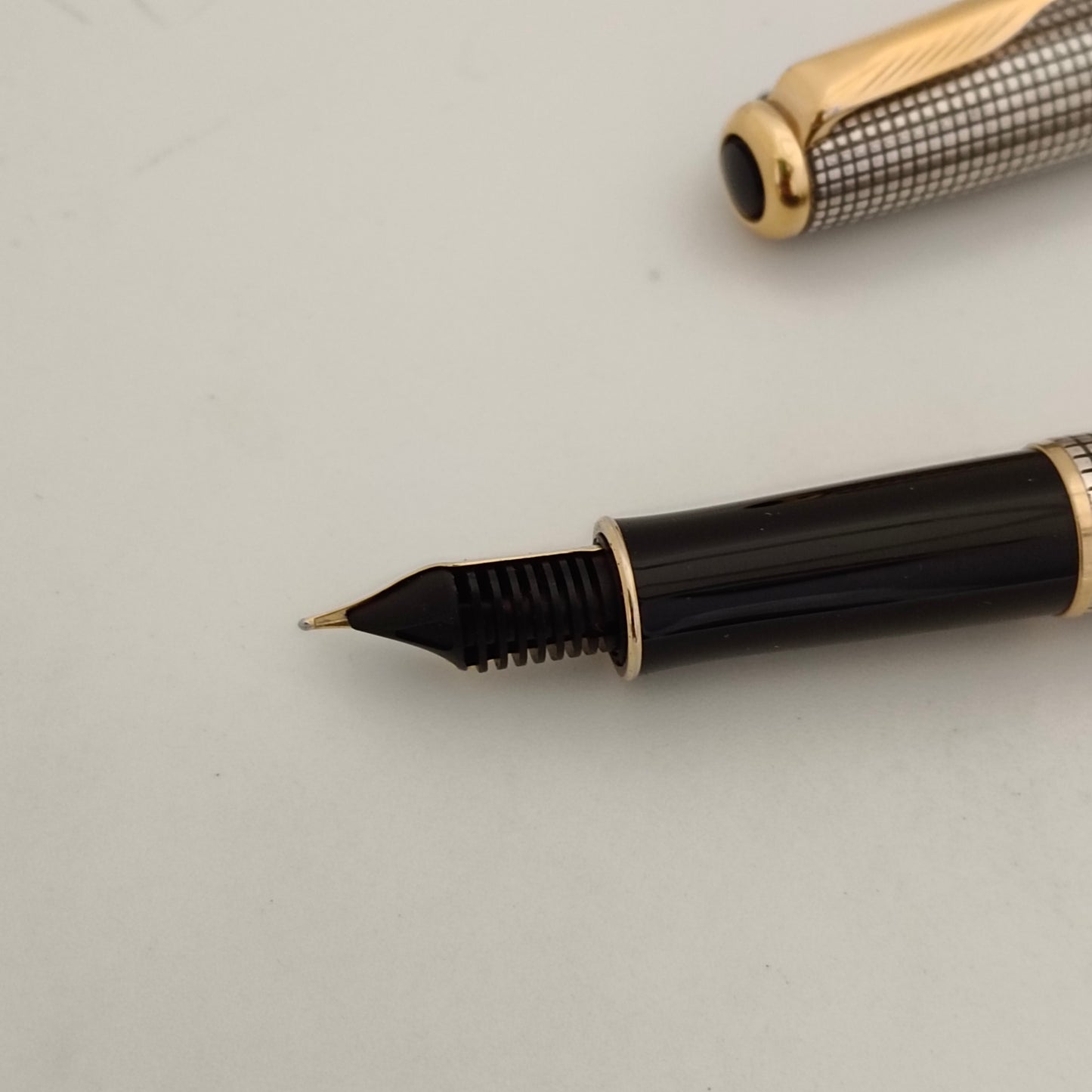 Parker Sonnet Cisele Sterling Silver Fountain Pen