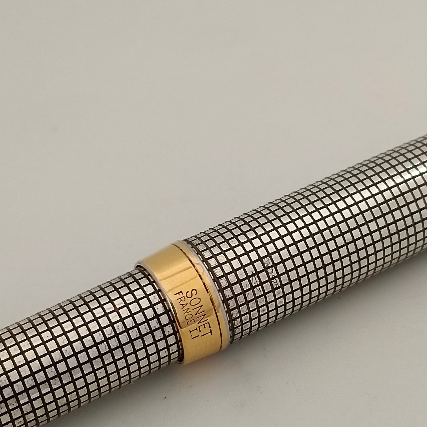 Parker Sonnet Cisele Sterling Silver Fountain Pen