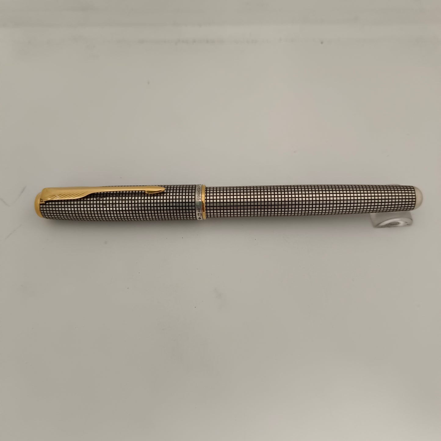 Parker Sonnet II Cisele Sterling Silver Fountain Pen - Medium Nib