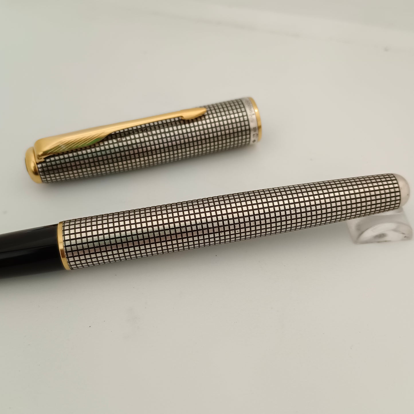 Parker Sonnet II Cisele Sterling Silver Fountain Pen - Medium Nib