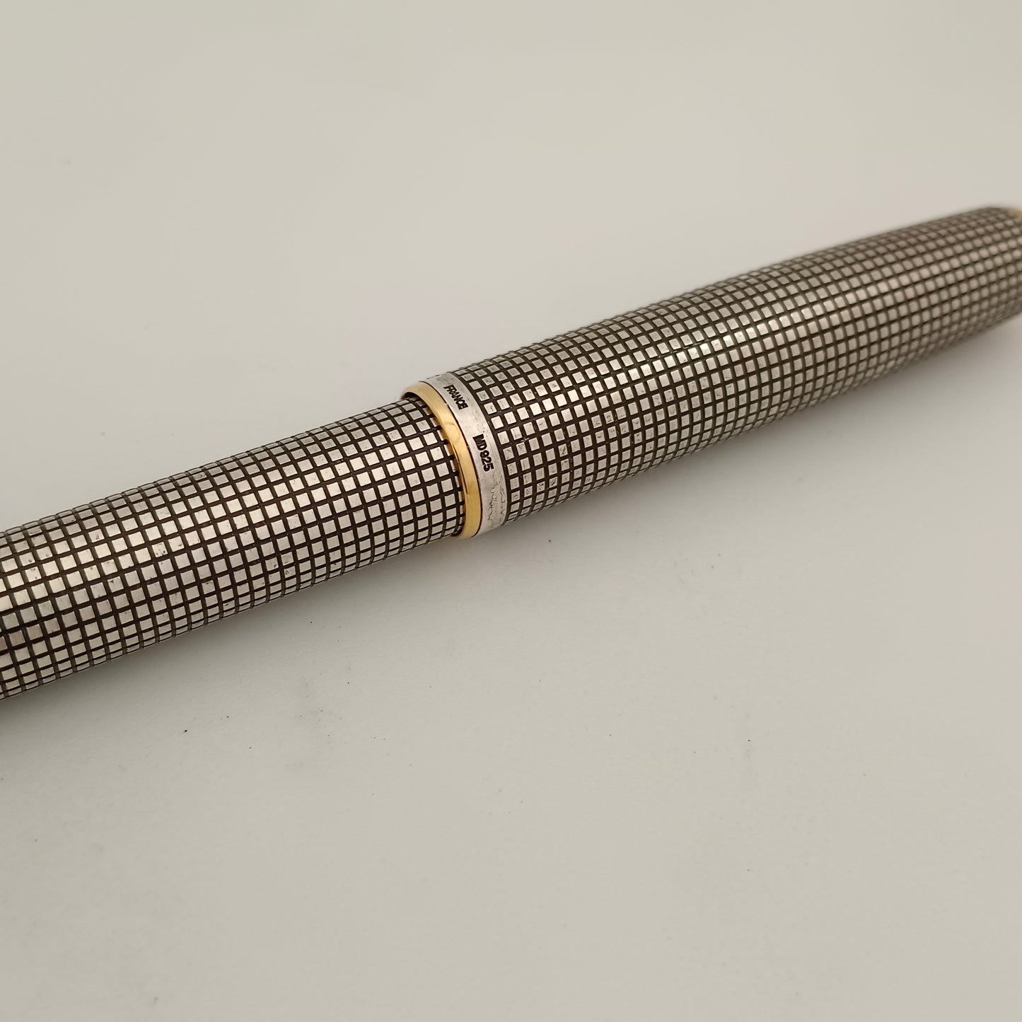 Parker Sonnet II Cisele Sterling Silver Fountain Pen - Medium Nib
