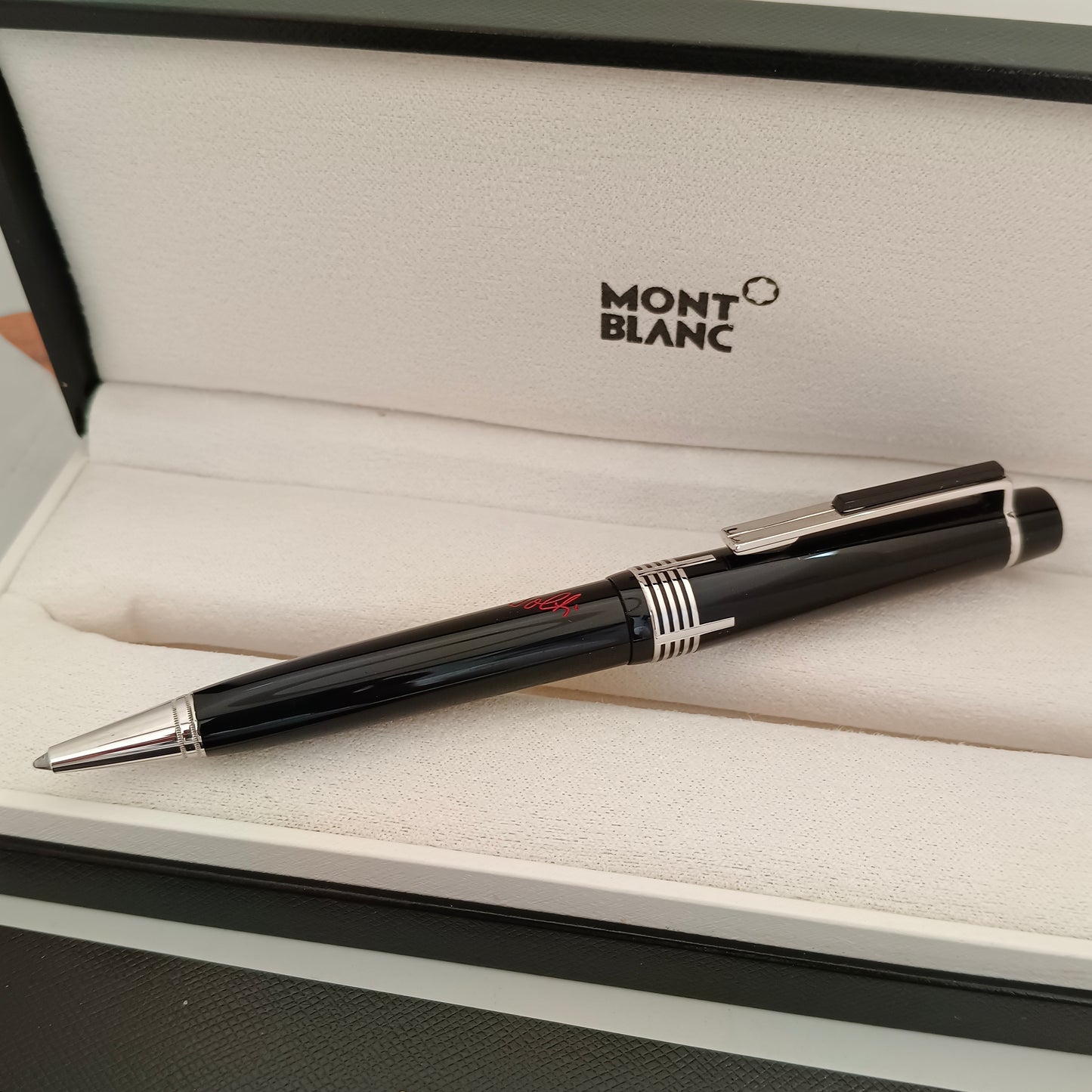 Montblanc Meisterstück Donation Pen Sir Georg Solti Ballpoint Pe-Made in Germany