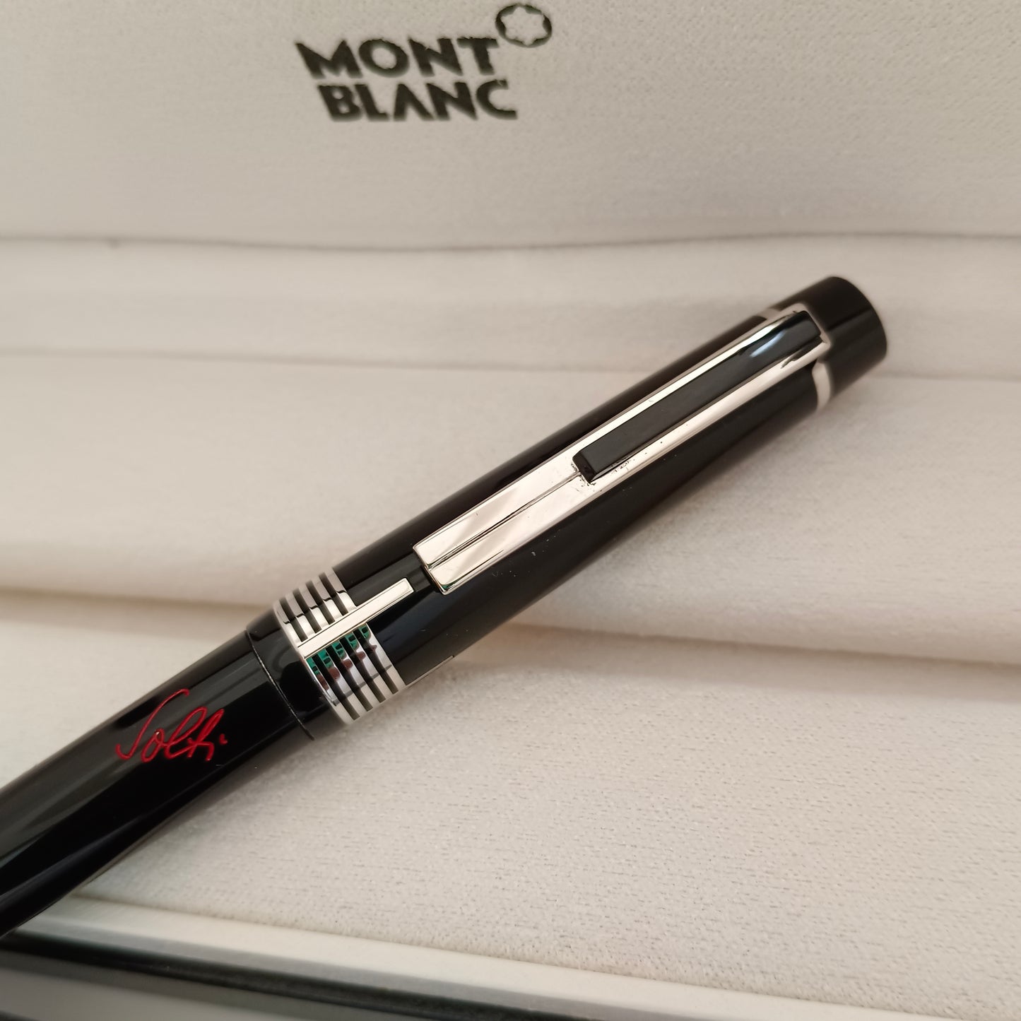 Montblanc Meisterstück Donation Pen Sir Georg Solti Ballpoint Pe-Made in Germany