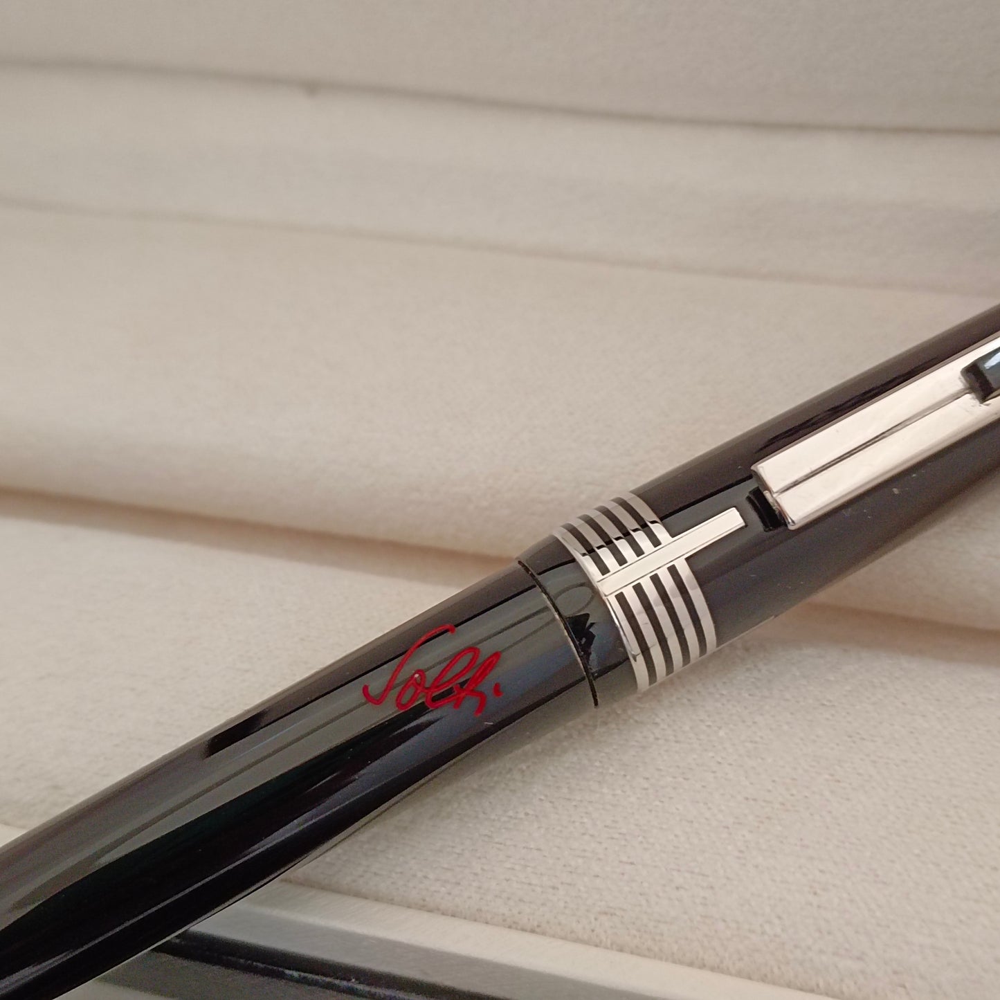 Montblanc Meisterstück Donation Pen Sir Georg Solti Ballpoint Pe-Made in Germany