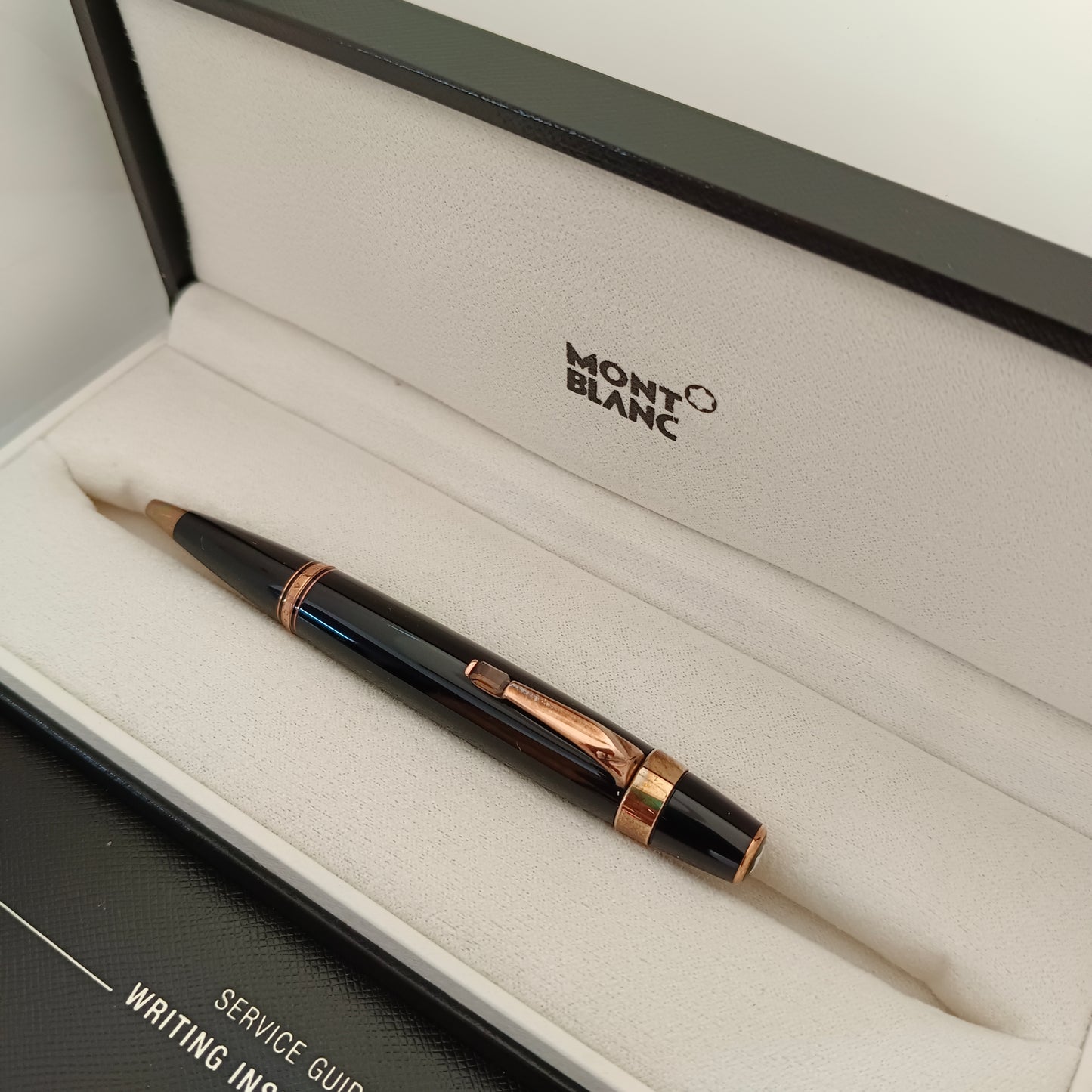 Montblanc Boheme Maroon Rose Gold Ballpen