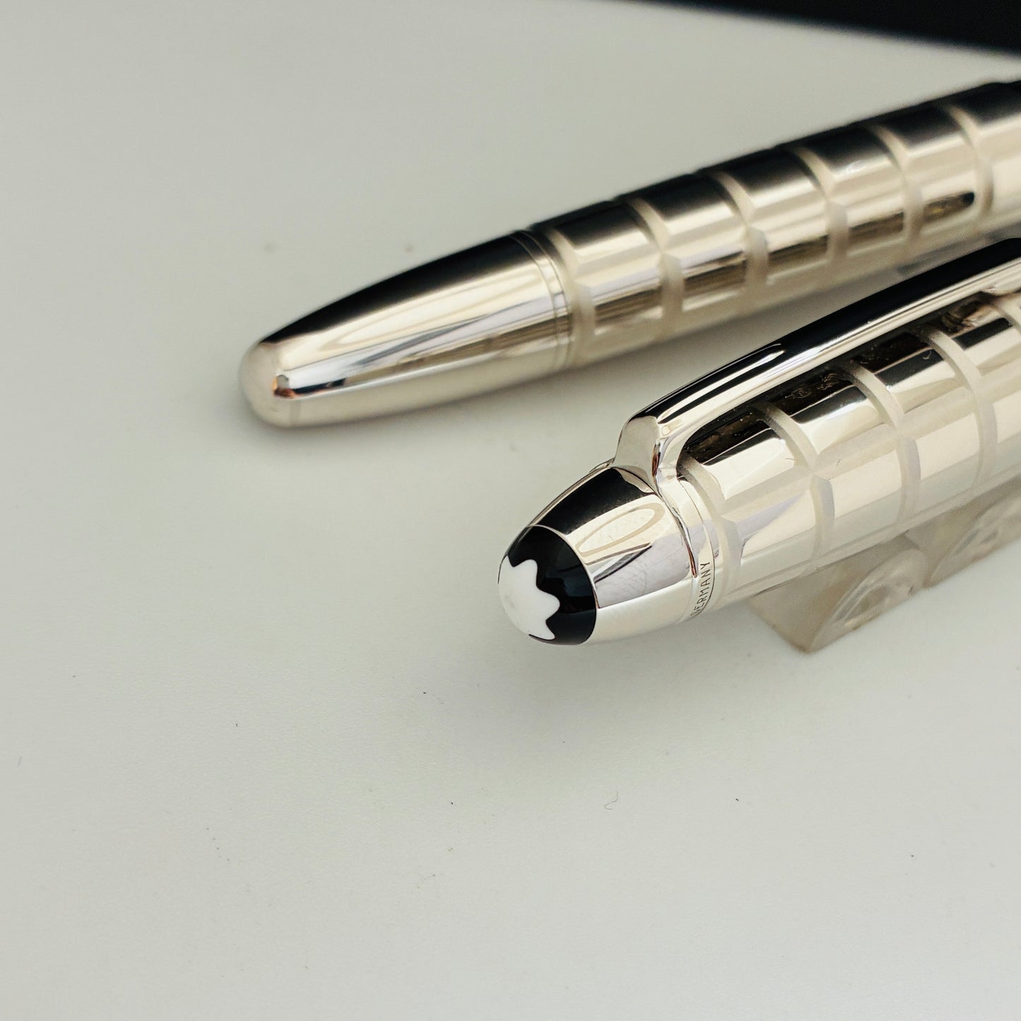 Montblanc Meisterstück Solitaire Platinum Plated Facet Legrand Fountain pen