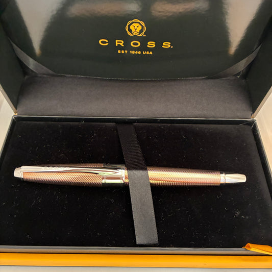 Cross Apogee Sterling Silver Rose Gold Fountain Pen